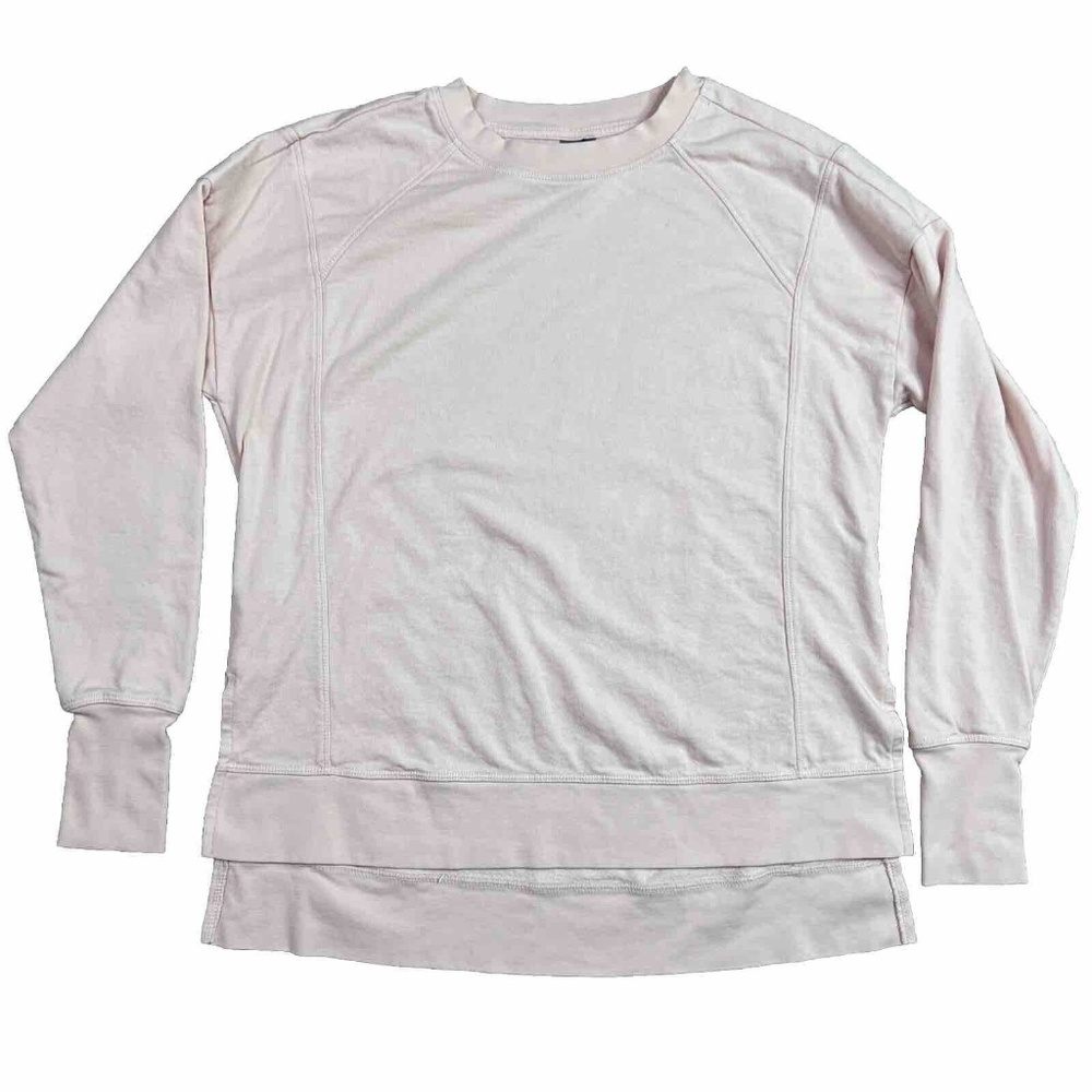 Sweaty Betty After Class Sweatshirt w/ Thumbholes Light Pink Size Small